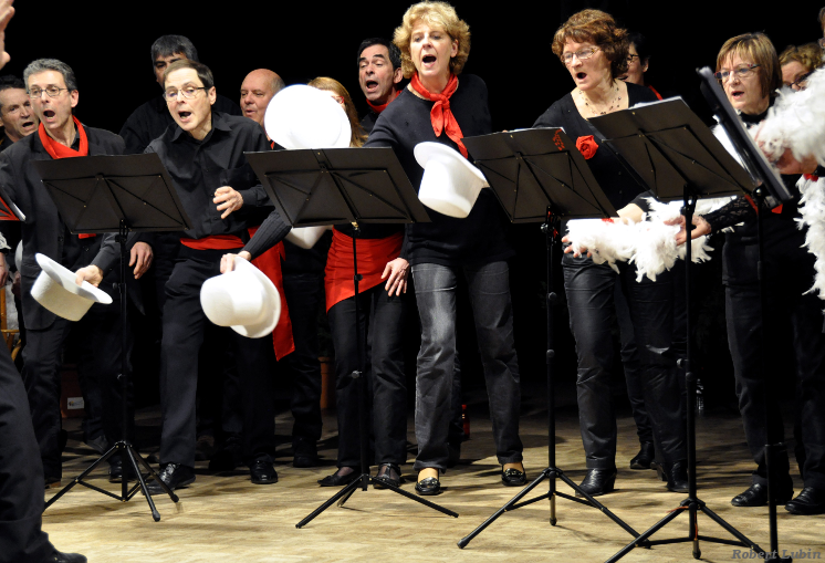 La chorale Tet en l'air salue Broadway